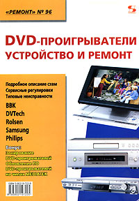 DVD-проигрыватели. Устройство и ремонт